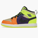 Jordan 1 Mid Se Volt Vivid Orange (ps)