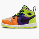 Jordan 1 Mid Se Volt Vivid Orange (td)