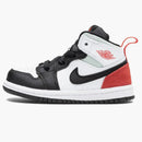 Jordan 1 Mid Se White Black Red Spruce (td)