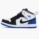 Jordan 1 Mid Se White Black Royal (td)