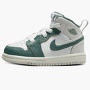 Jordan 1 Mid Se White Sail Neutral Grey Oxidized Green (td)