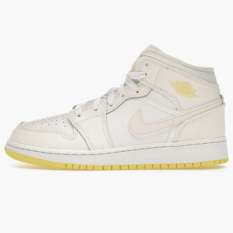 Jordan 1 Mid Sail Light Laser Orange (gs)