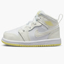 Jordan 1 Mid Sail White Light Laser Orange (td)
