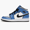 Jordan 1 Mid Signal Blue (gs)