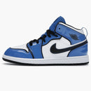 Jordan 1 Mid Signal Blue (ps)