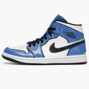 Jordan 1 Mid Signal Blue
