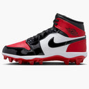 Jordan 1 Mid Td Cleat Bred Toe