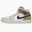 Jordan 1 Mid Tan Suede