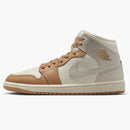 Jordan 1 Mid Tan Toe (women's)