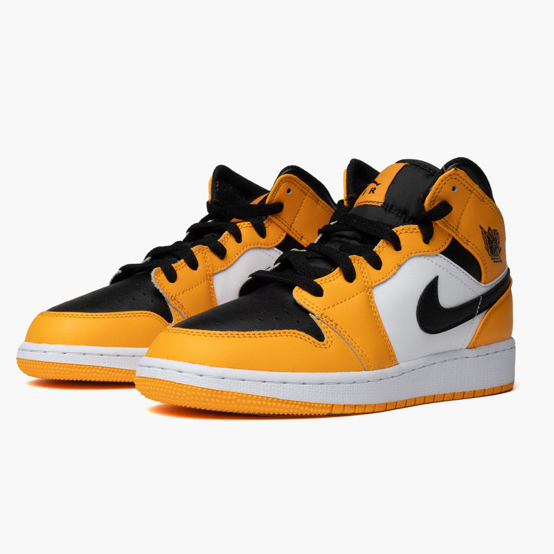 Air Jordan 1 Mid Taxi (GS) Seitenansicht