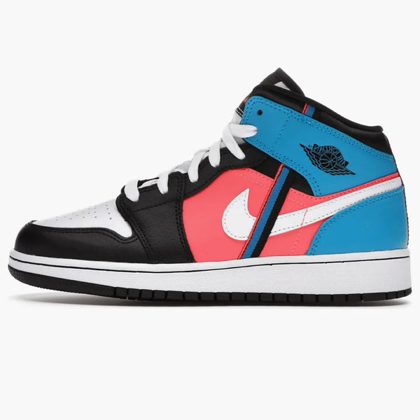 Jordan 1 Mid Tri Color Ribbons (gs)