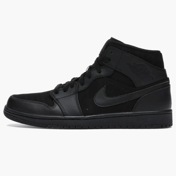 Jordan 1 Mid Triple Black (2014)