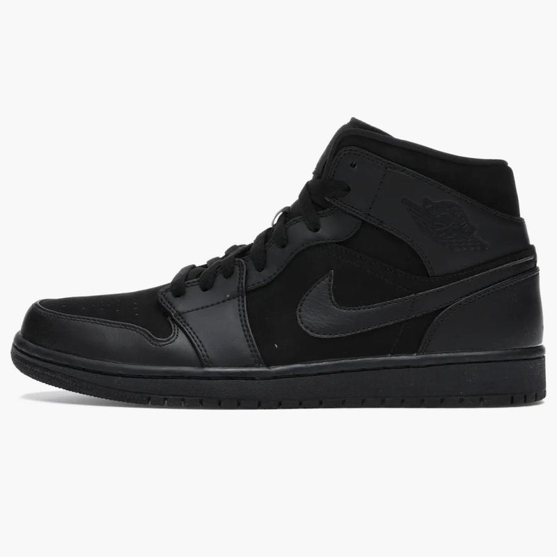 Jordan 1 Mid Triple Black (2014)