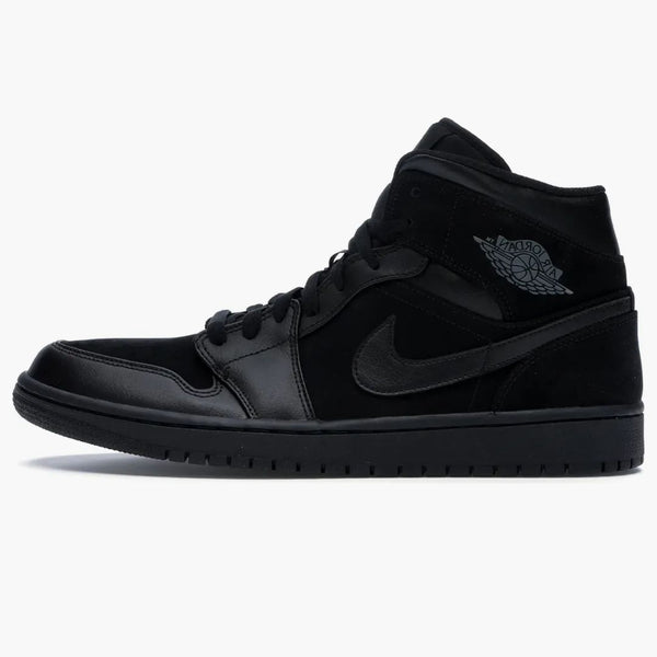 Jordan 1 Mid Triple Black (2018)