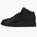 Jordan 1 Mid Triple Black (gs)