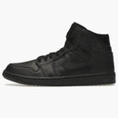 Jordan 1 Mid Triple Black