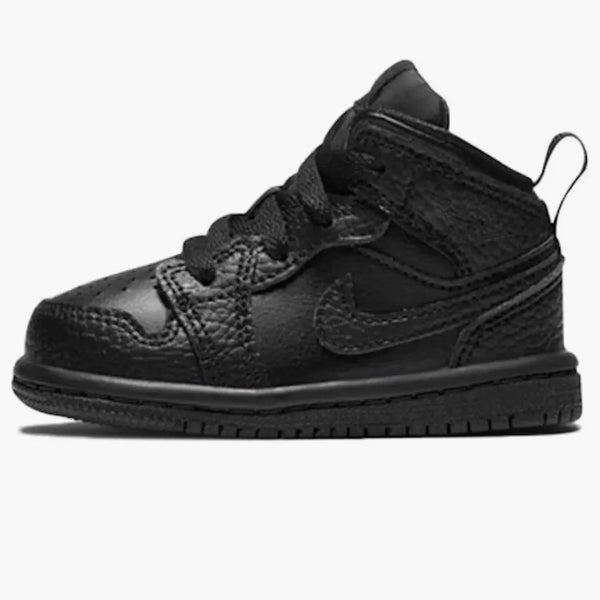 Jordan 1 Mid Triple Black (td)