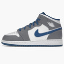 Jordan 1 Mid True Blue Cement (gs)