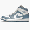 Jordan 1 Mid Unc (2022) (women's)
