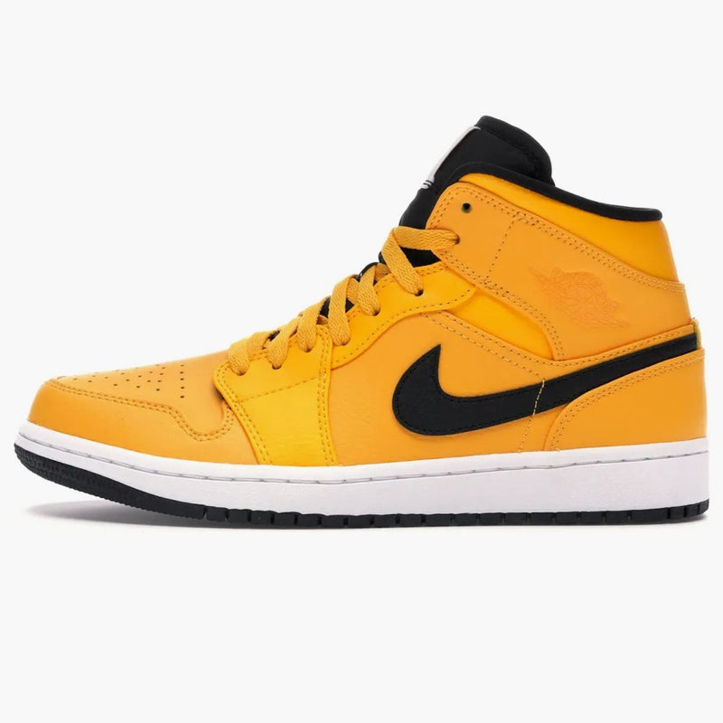 Jordan 1 Mid University Gold Black