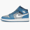 Jordan 1 Mid Washed Denim (gs)