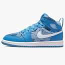 Jordan 1 Mid Washed Denim (ps)
