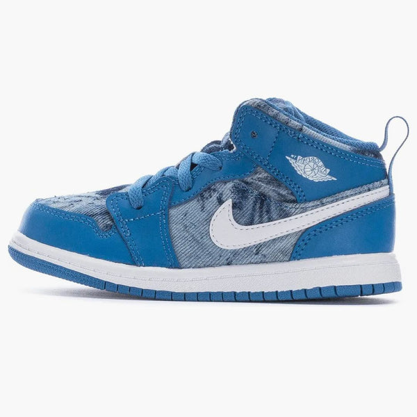 Jordan 1 Mid Washed Denim (td)