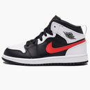 Jordan 1 Mid White Black Chile Red (ps)
