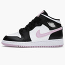 Jordan 1 Mid White Black Light Arctic Pink (gs)