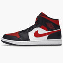Jordan 1 Mid White Black Red (2022)