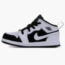 Jordan 1 Mid White Black (td)