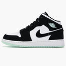 Jordan 1 Mid White Black Teal Tint (gs)
