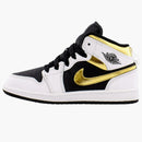 Jordan 1 Mid White Gold (ps)