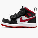 Jordan 1 Mid White Gym Red Black (td)