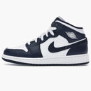 Jordan 1 Mid White Metallic Gold Obsidian (gs)