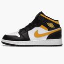 Jordan 1 Mid White Pollen Black (gs)