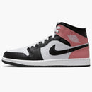 Jordan 1 Mid White Rust Pink Black