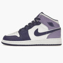 Jordan 1 Mid White Sky J Purple (gs)