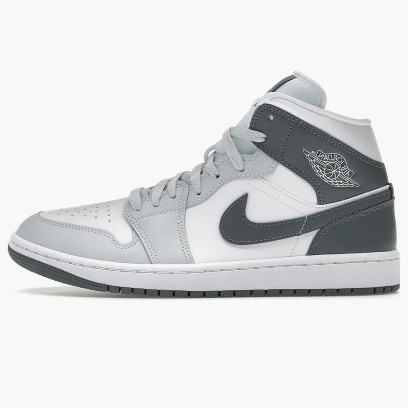 Jordan 1 Mid White Smoke Grey (women's)
