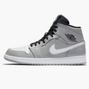 Jordan 1 Mid Wolf Grey Black White