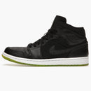 Jordan 1 Phat Black Action Green