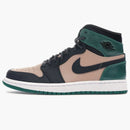 Jordan 1 Retro High Organický béžový anthracite mystic green (dámské)