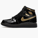 Jordan 1 Retro High Black Metallic Gold (2020) (gs)