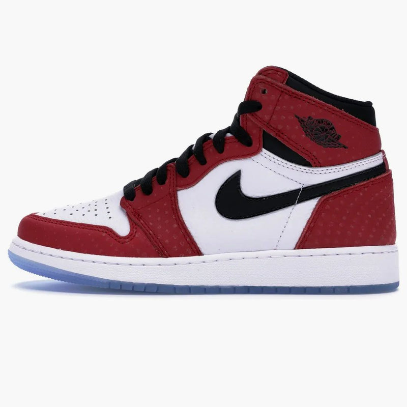 Jordan 1 retro High Spider-Man Historia (GS)