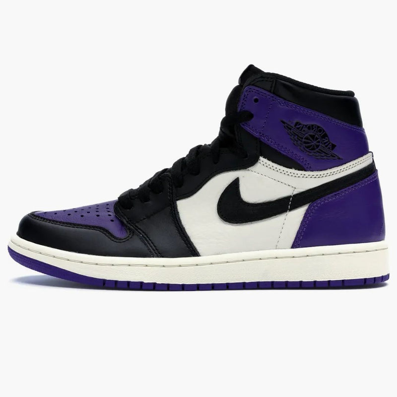 Jordan 1 Retro High Corte viola