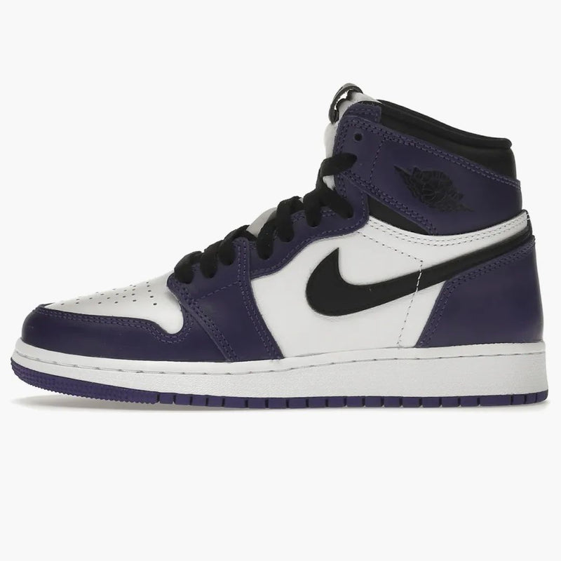 Jordan 1 Retro High Court Purple White (gs)