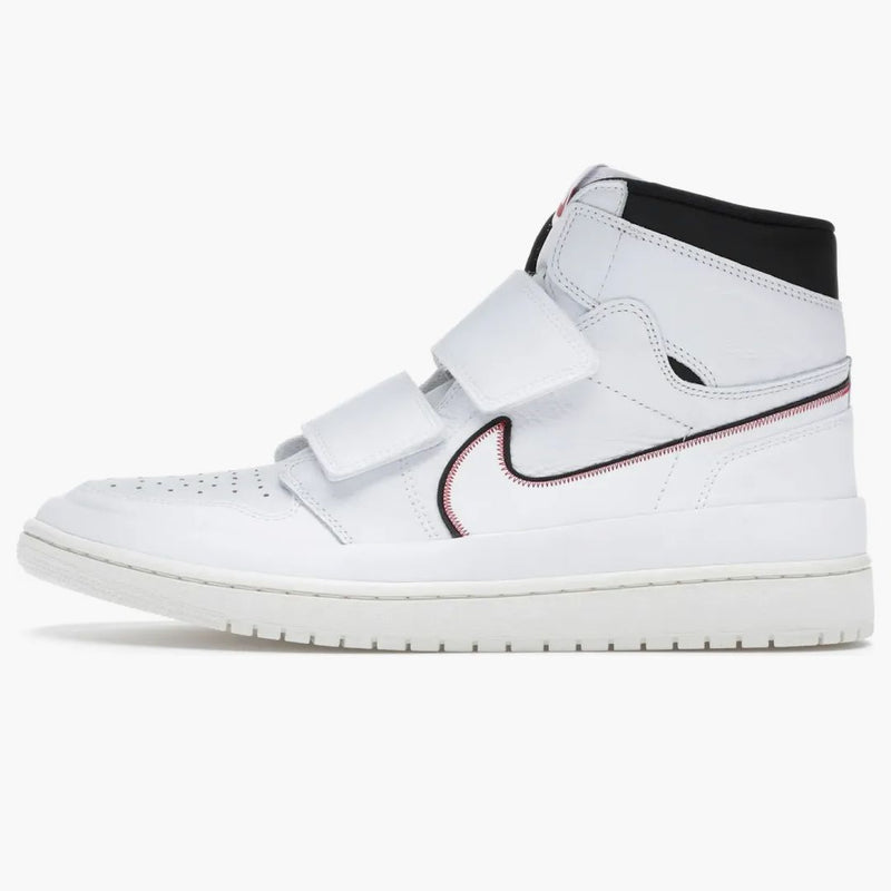 Iordania 1 retro High VARIE NEGRĂ DE BLACKBE DOUBLE ALB