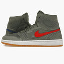 Jordan 1 Retro High Flyknit Clay Green (GS)