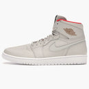 Jordan 1 Retro High Nouveau Pure Platinum Bright Crimson