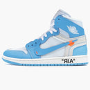 Jordan 1 Retro High Off-white University Blue